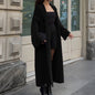Long Sleeve Wool Overcoat Sweaters