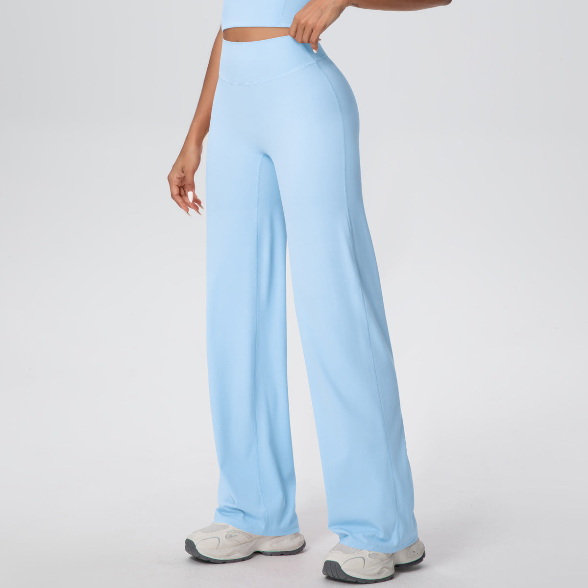 Thin Skin High Waist Straight Pants