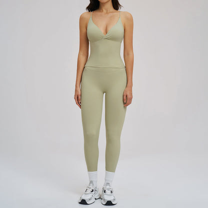 Tight Back Sport Two-Piece Suit Set