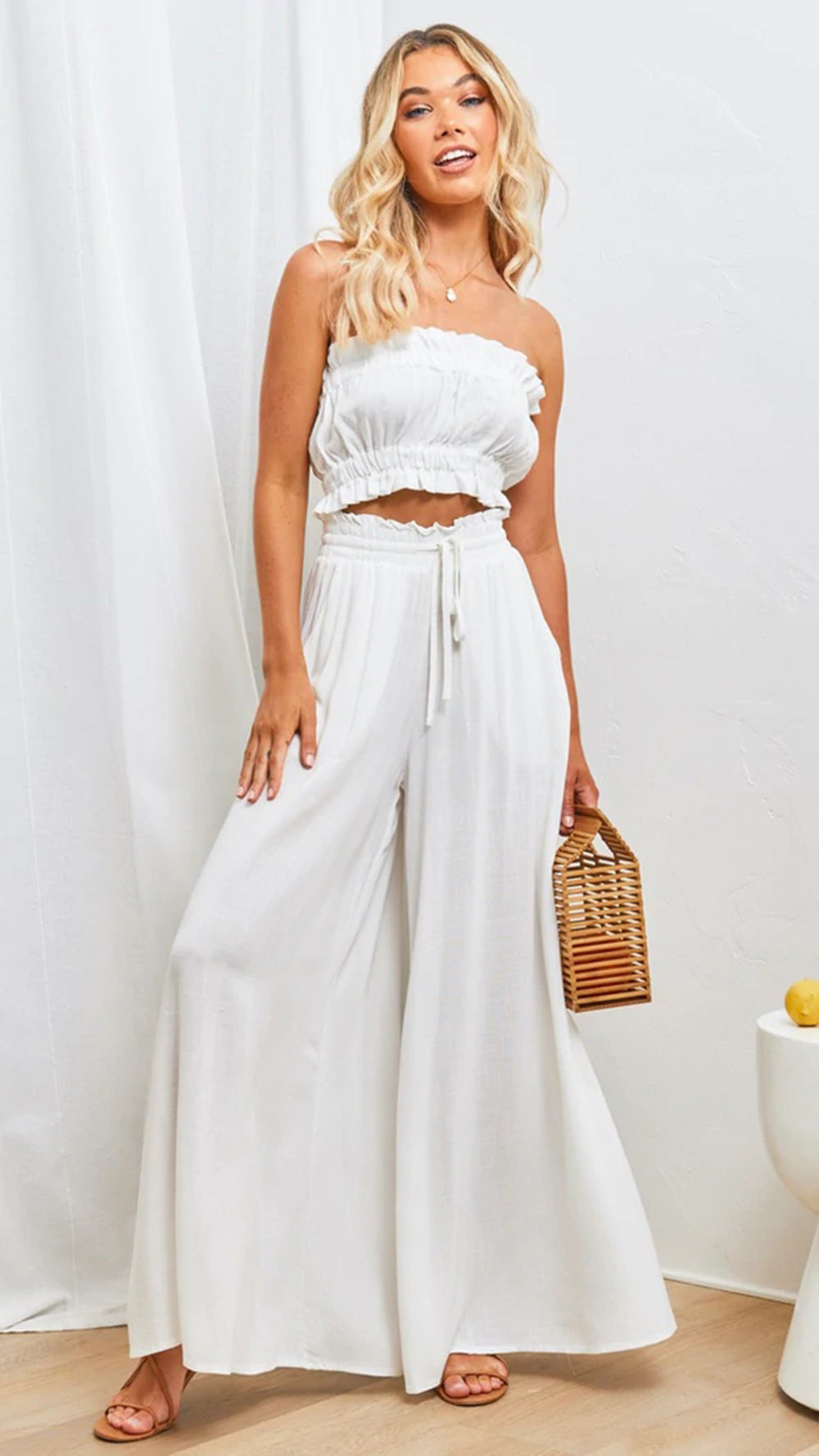 Casual Wide Leg Loose Trousers