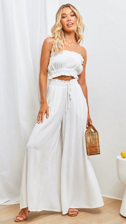 Casual Wide Leg Loose Trousers