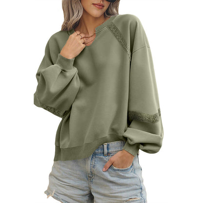 Half Open Collar Long Sleeves Sweater