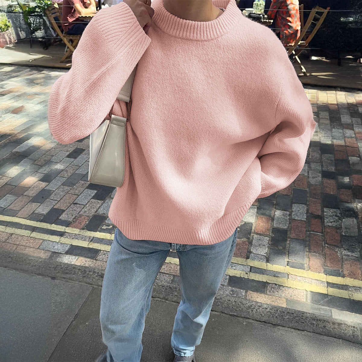 Casual Vacation Wool Long Sleeve Sweater
