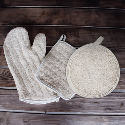 Pot Holders & Oven Mitt