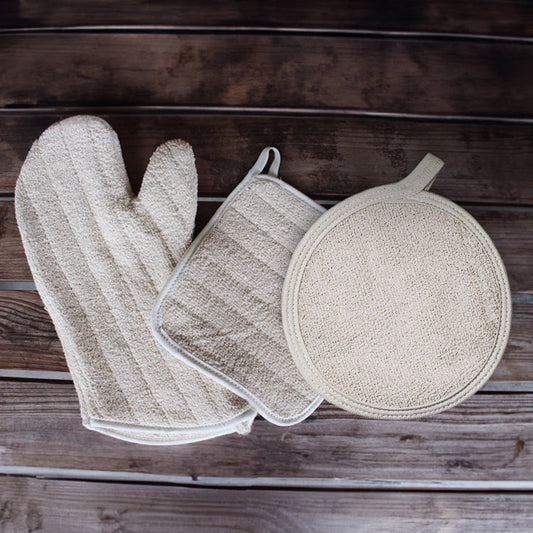 Pot Holders & Oven Mitt