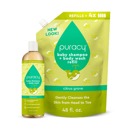 Puracy Baby Shampoo & Body Wash (Tear-Free)