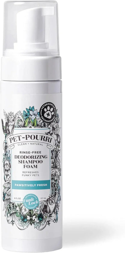 Plant Based Foam Deodorizing Pet Dry Shampoo