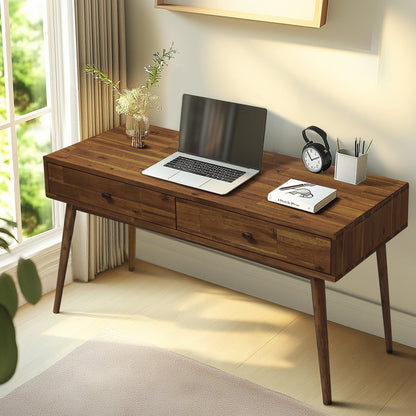 Lagom Solid Acacia Wood Desk