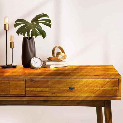 Lagom Solid Acacia Wood Desk