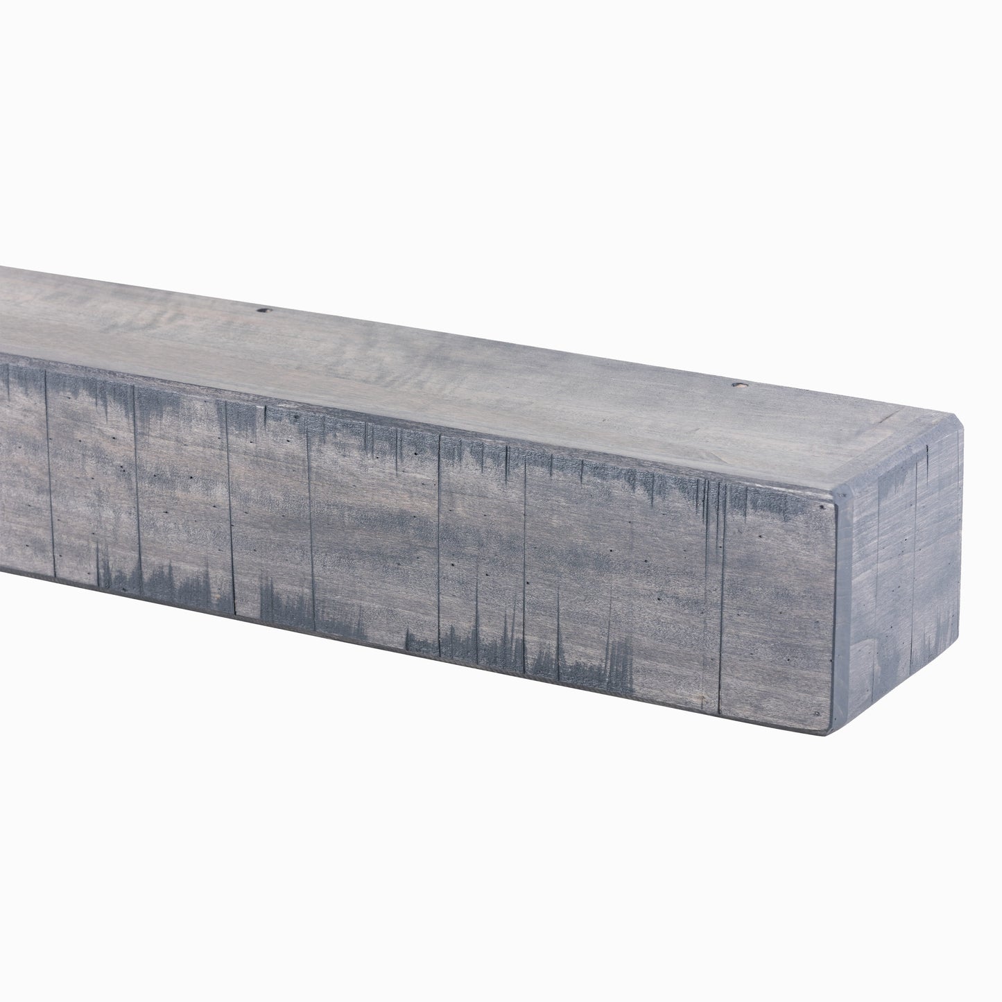Rustic Poplar Fireplace Mantel Shelf
