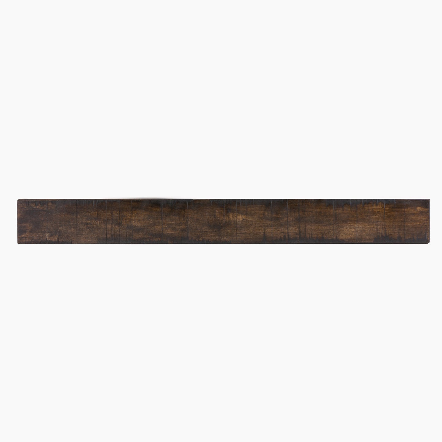 Rustic Poplar Fireplace Mantel Shelf