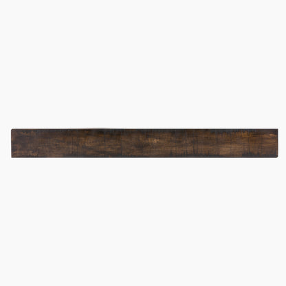 Rustic Poplar Fireplace Mantel Shelf