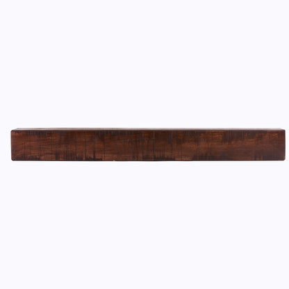 Rustic Poplar Fireplace Mantel Shelf