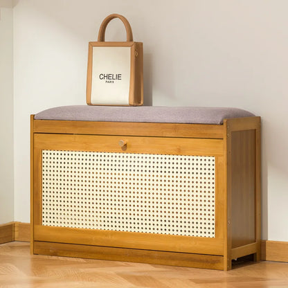Modern Entryway Shoe Bench Storage
