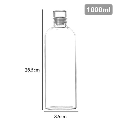 High Borosilicate Glass Water Bottle