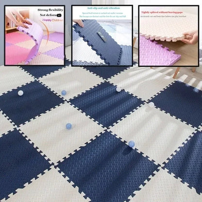 30*30cm Thick Baby Mat Interlocking Carpet