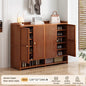 Shoe cabinet for home use, doorstep storage cabinet, wall facing hallway, indoor entrance, rental room, multi-layer shoe rack