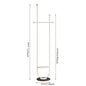 Stand Portable Clothes Rack Bedroom Floor Holder Clothes Hanger Hat Rack Home Modern Perchero De Pie Clothing Store Furniture