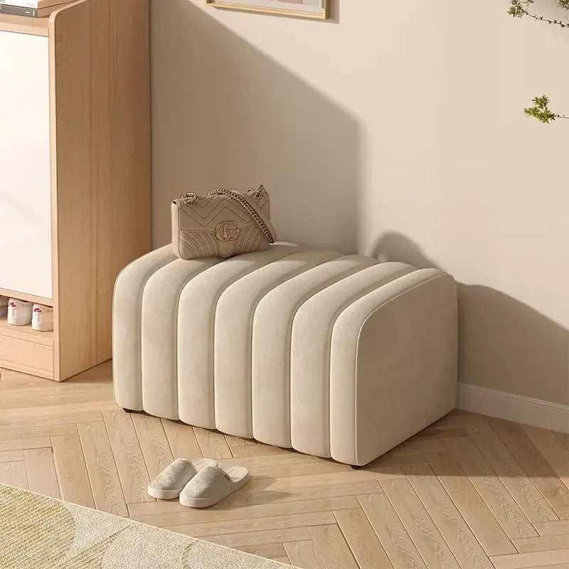 Bed end stool, shoe changing stool & dressing room bench