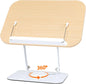 NEW Acrylic Book Stand with Storage for Reading Adjustable Book Holder with 360° Rotating Base Foldable Desktop Riser Stand
