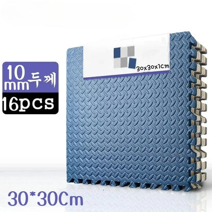 30*30cm Thick Baby Mat Interlocking Carpet