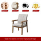 Solid wood chair single sofa chair computer desk chair home comfortable backrest armchair sitting mahjong elderly chair