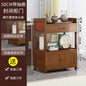Bamboo tea table tea cabinet household multifunctional living room office tea set kitchen restaurant storage cabinet