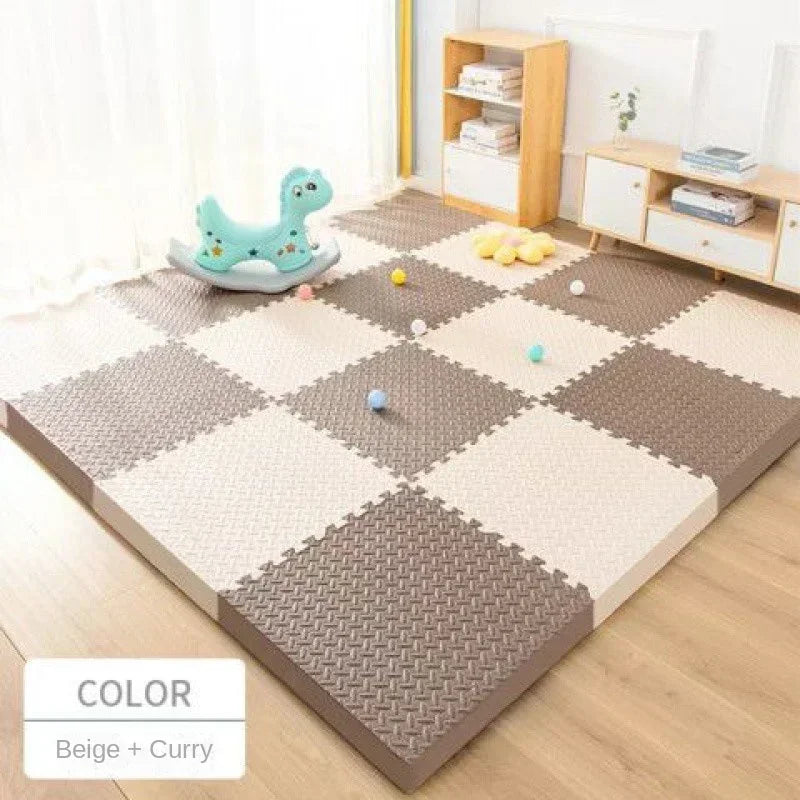 30*30cm Thick Baby Mat Interlocking Carpet
