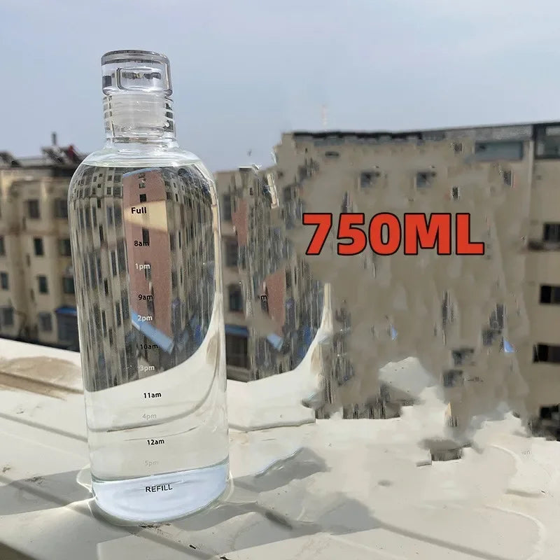 High Borosilicate Glass Water Bottle