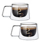 200ML Espresso Cup Heat-Resistant Double Glass Cup