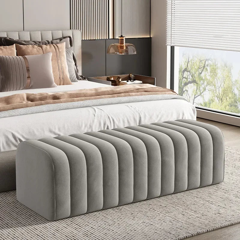 Bed end stool, shoe changing stool & dressing room bench