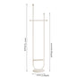 Stand Portable Clothes Rack Bedroom Floor Holder Clothes Hanger Hat Rack Home Modern Perchero De Pie Clothing Store Furniture
