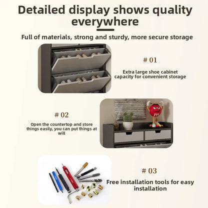 Entry shoe rack/cabinet