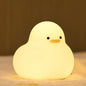 Cute Duck Night Light Kawaii LED Lamp USB Rechargeable Night Light Room Touch Night Lamp Eye Protection Decompression Artifact