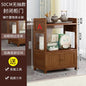 Bamboo tea table tea cabinet household multifunctional living room office tea set kitchen restaurant storage cabinet