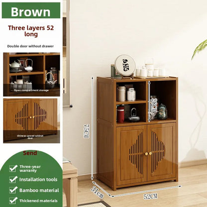 Tea cabinet storage locker
