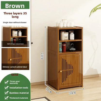 Tea cabinet storage locker