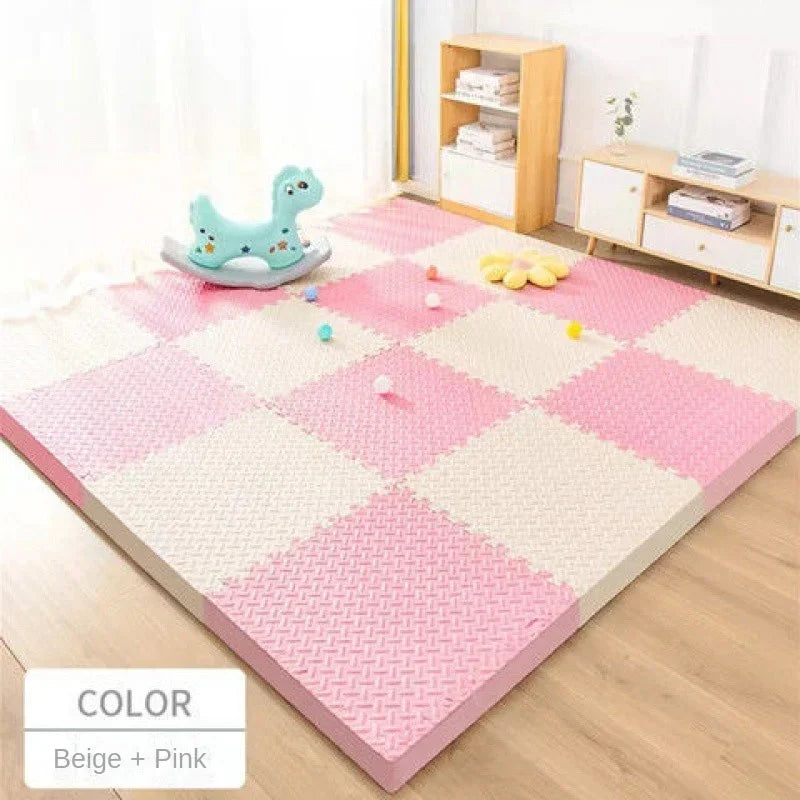 30*30cm Thick Baby Mat Interlocking Carpet