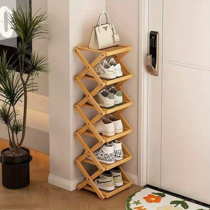 Foldable Space Saving Shelves for Home and Bedroom