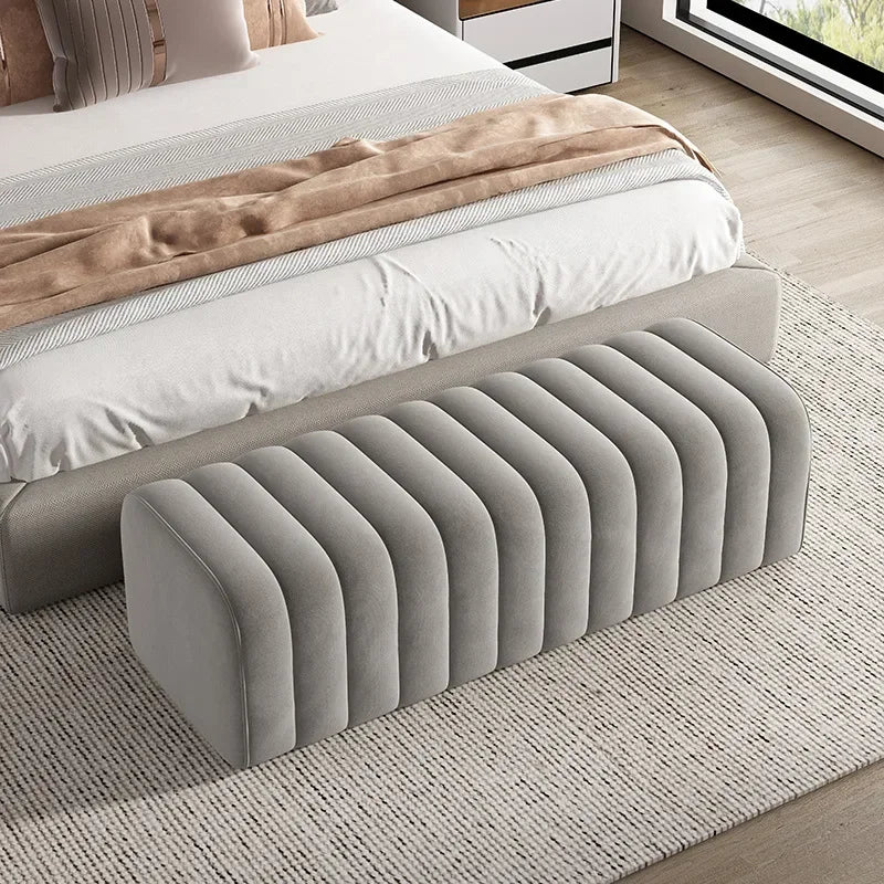 Bed end stool, shoe changing stool & dressing room bench
