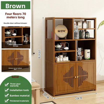 Tea cabinet storage locker