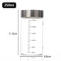 Glass Bottles with Scale