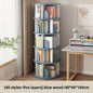 Rotating bookshelf Floor storage shelf Children's simple picture book rack