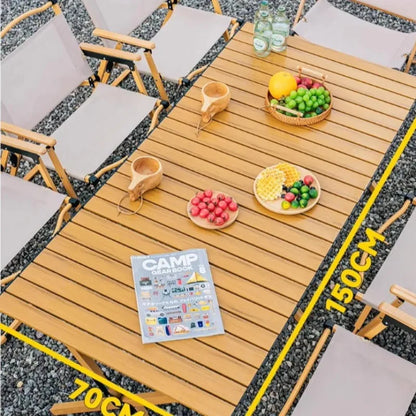 Portable Wooden Picnic Table