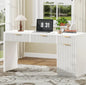 60" Executive Desk w/ Fluted Wood Drawers