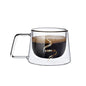 200ML Espresso Cup Heat-Resistant Double Glass Cup