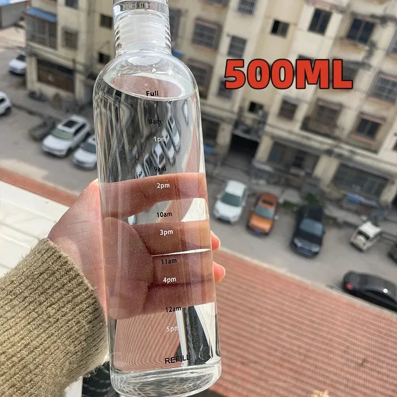 High Borosilicate Glass Water Bottle