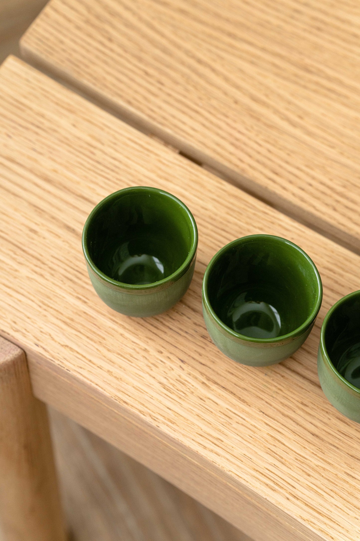 Green - Porcelain Espresso Cup