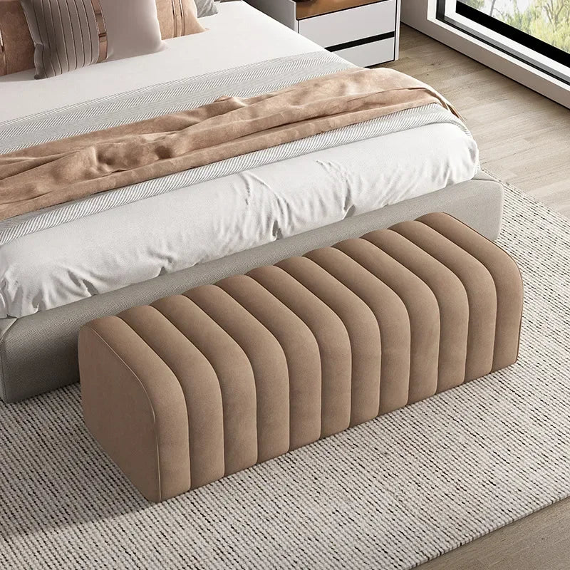 Bed end stool, shoe changing stool & dressing room bench