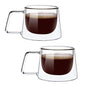 200ML Espresso Cup Heat-Resistant Double Glass Cup